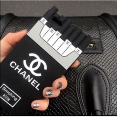 chanel iphone 11 pro phone case|iphone case chanel smoking kills.